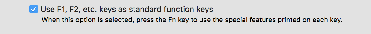 Mars Pro doesnt support default fn keys
