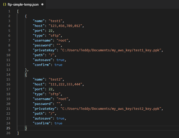 Visual studio code ftp simple aws code remote 